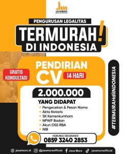 Pendirian CV